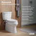 KOHLER K-98804 Purewash Elongated Manual Bidet Toilet Seat