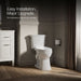 Kohler Purewash Elongated manual bidet toilet seat