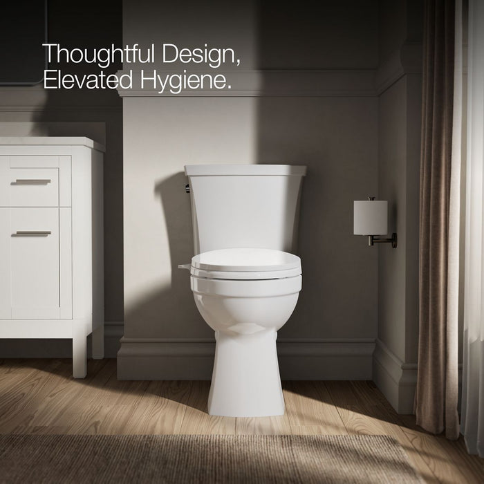 Kohler Purewash Elongated manual bidet toilet seat