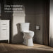 Kohler PureWash Elongated manual bidet toilet seat