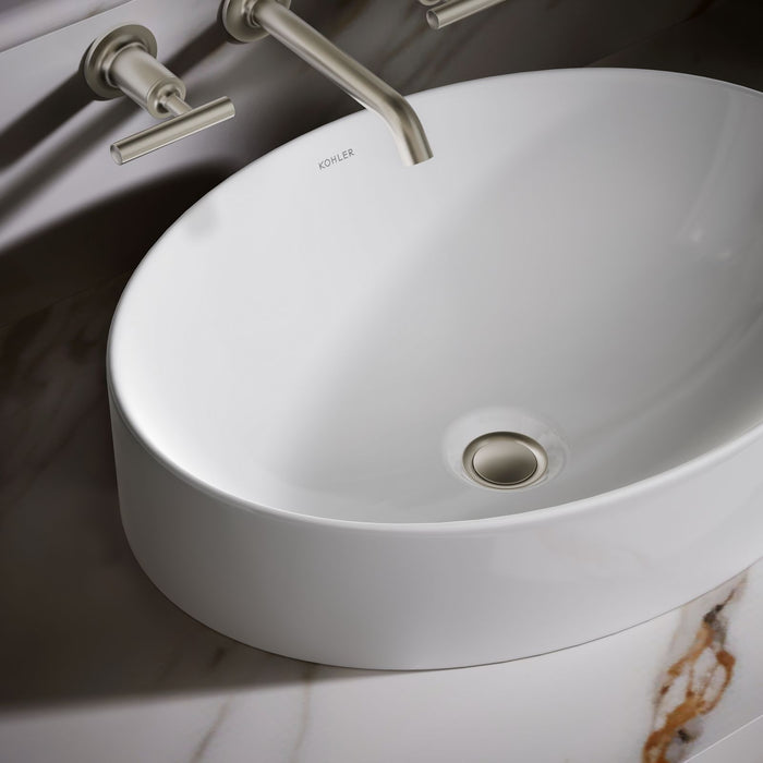 KOHLER K-99183 Vox 20" Oval Vessel Bathroom Sink