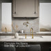 KOHLER Artifacts Single-handle kitchen sink faucet with two-function sprayhead
