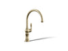 KOHLER Artifacts Single-handle kitchen sink faucet