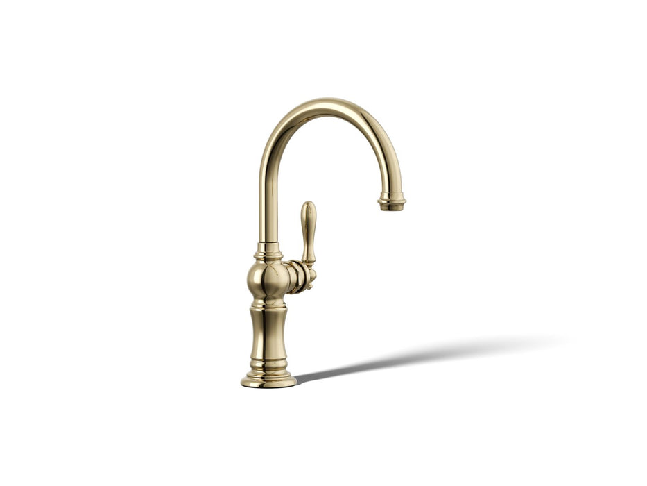 KOHLER Artifacts Single-handle kitchen sink faucet