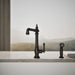 KOHLER Artifacts Single-handle kitchen sink faucet with side sprayer