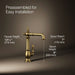 KOHLER Artifacts Single-handle bar sink faucet