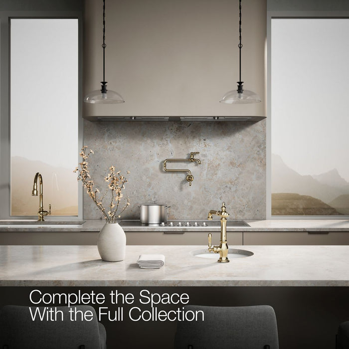 KOHLER Artifacts Single-handle bar sink faucet