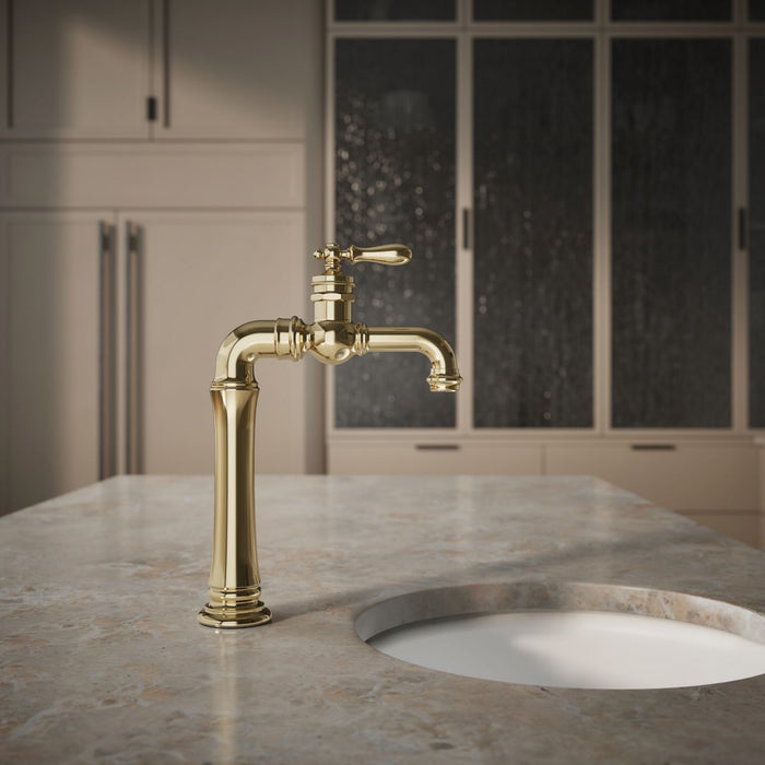 KOHLER Artifacts Single-handle bar sink faucet