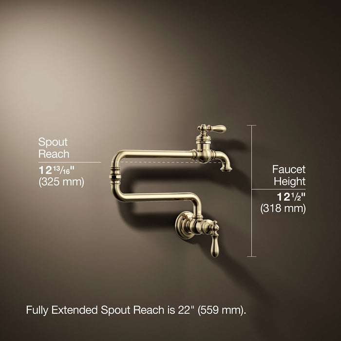 KOHLER Artifacts Wall-mount pot filler