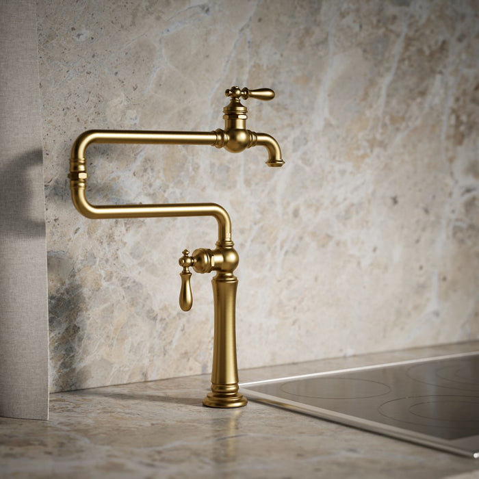 KOHLER Artifacts Deck-mount pot filler