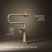 KOHLER Artifacts Deck-mount pot filler