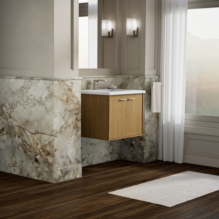 KOHLER Jute 24" wall-hung bathroom vanity cabinet
