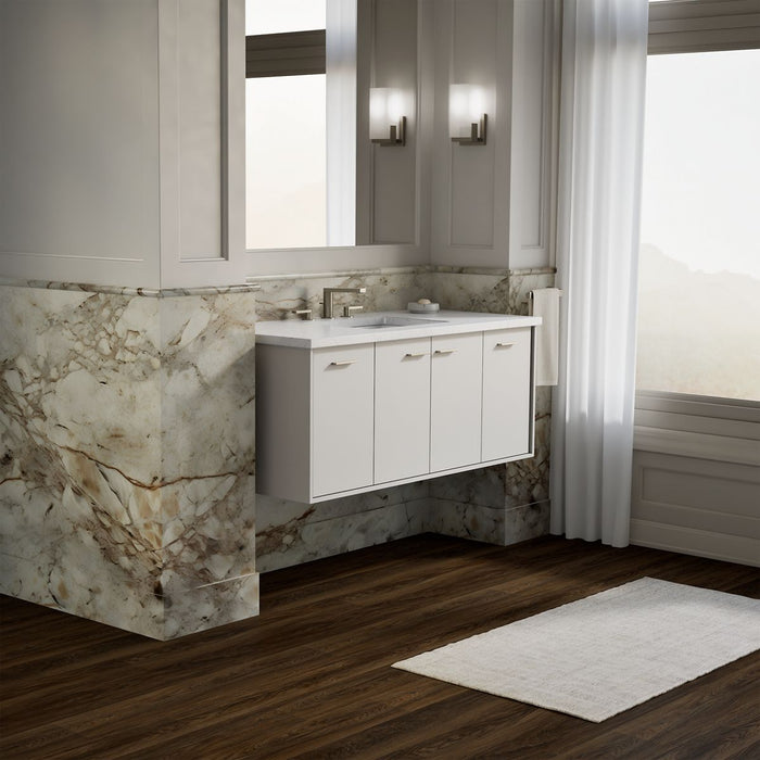 KOHLER Jute 48" wall-hung bathroom vanity cabinet