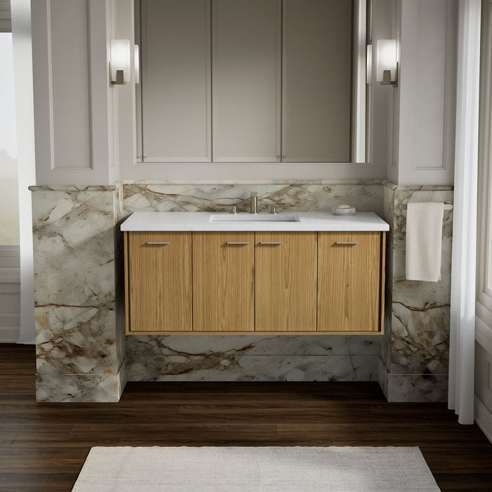 KOHLER Jute 48" wall-hung bathroom vanity cabinet
