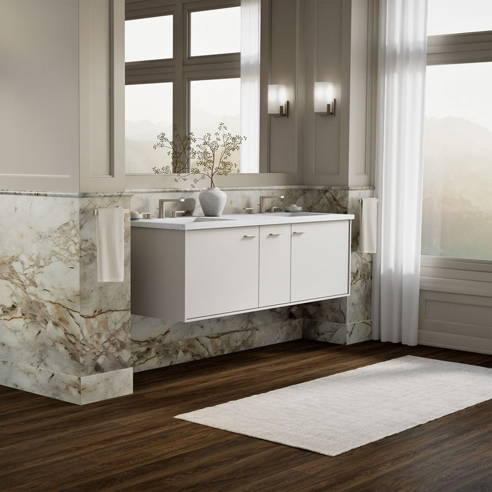 KOHLER Jute 60" wall-hung bathroom vanity cabinet