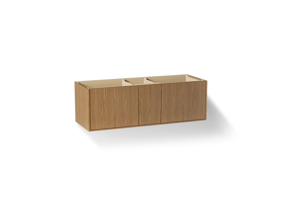 KOHLER Jute 60" wall-hung bathroom vanity cabinet