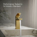 KOHLER K-99760-4K Honesty Single-handle bathroom sink faucet, 1.0 gpm