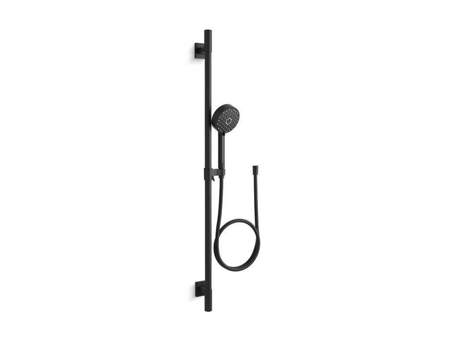 KOHLER K-99898 Awaken G110 2.0 gpm premium slidebar kit, matte black
