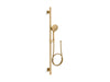 KOHLER K-99898 Awaken G110 2.0 gpm premium slidebar kit, vibrant brushed moderne brass