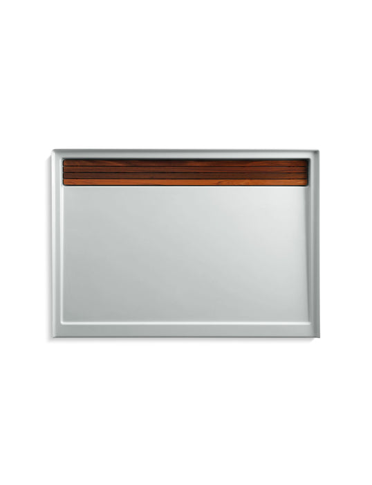 KOHLER K-9996 Groove 60" x 42" alcove shower base, rear center drain