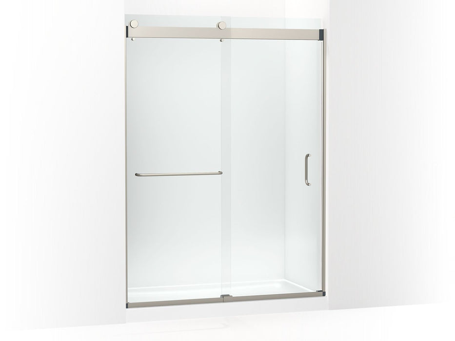 KOHLER K-CA33781-10L Stoneridge 80-5/16" H frameless sliding shower door with 3/8" -thick Crystal Clear glass