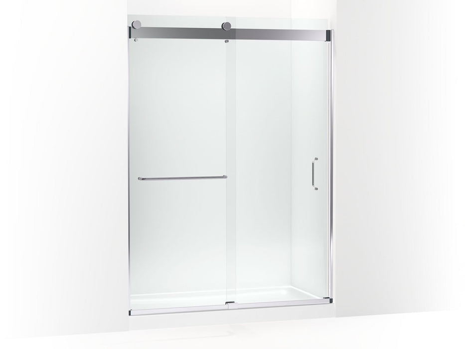 KOHLER K-CA33781-10L Stoneridge 80-5/16" H frameless sliding shower door with 3/8" -thick Crystal Clear glass