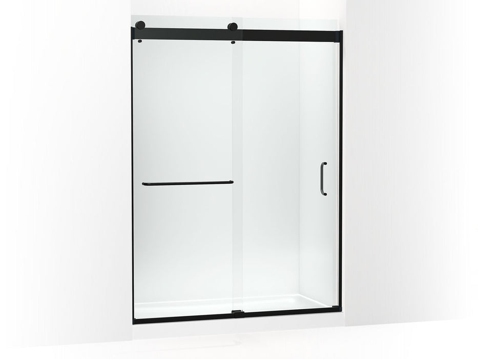 KOHLER K-CA33781-10L Stoneridge 80-5/16" H frameless sliding shower door with 3/8" -thick Crystal Clear glass