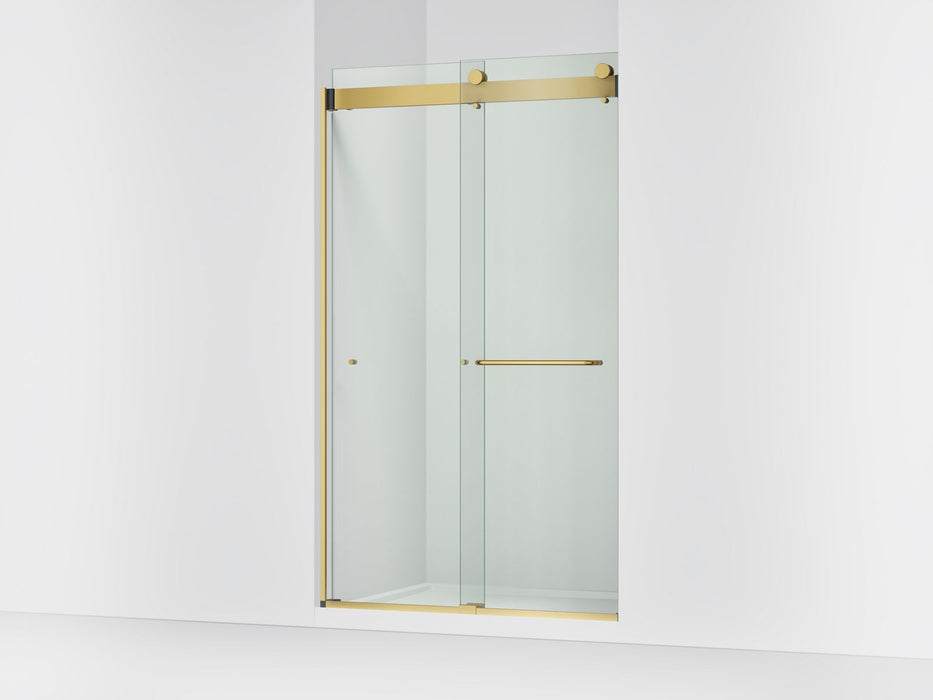KOHLER K-CA33783-10L Stoneridge 80-5/16" H frameless sliding shower door with 3/8" -thick Crystal Clear glass