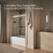 Up to 2 walls & multiple product categories visible