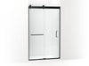 KOHLER K-CA33787-10L Stoneridge 80-5/16" H frameless sliding shower door with 3/8" -thick Crystal Clear glass
