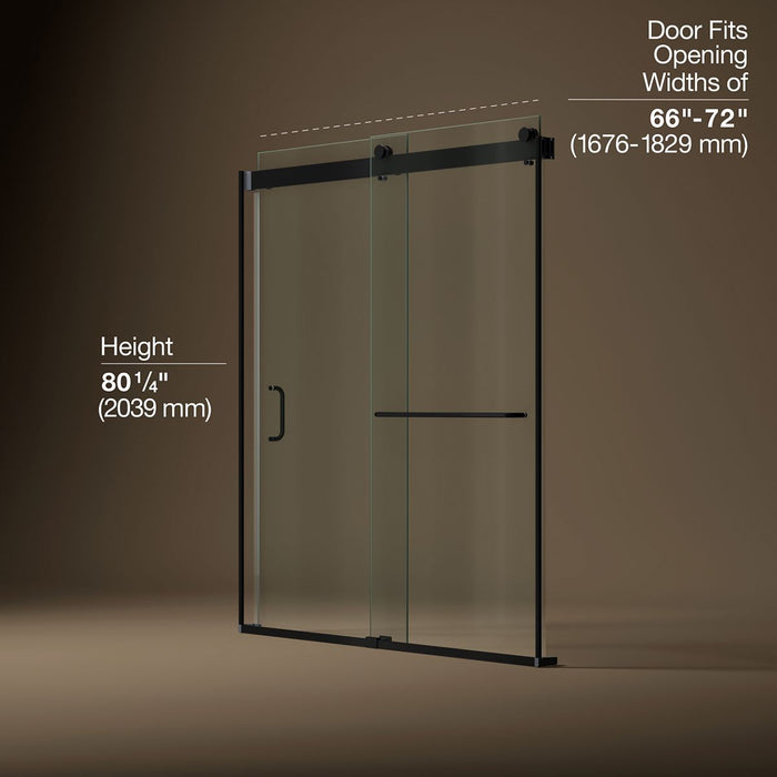 3/4 view of product with dimensions