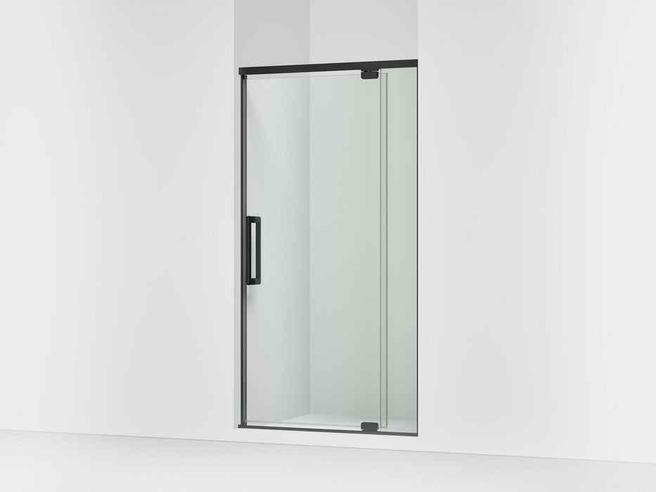 KOHLER K-CA37594-8L Statement 76" H pivot shower door with 5/16"-thick glass