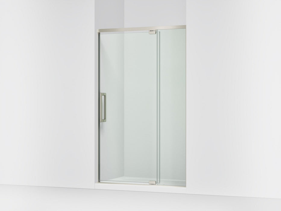 KOHLER K-CA37595-8L Statement 76" H pivot shower door with 5/16"-thick glass