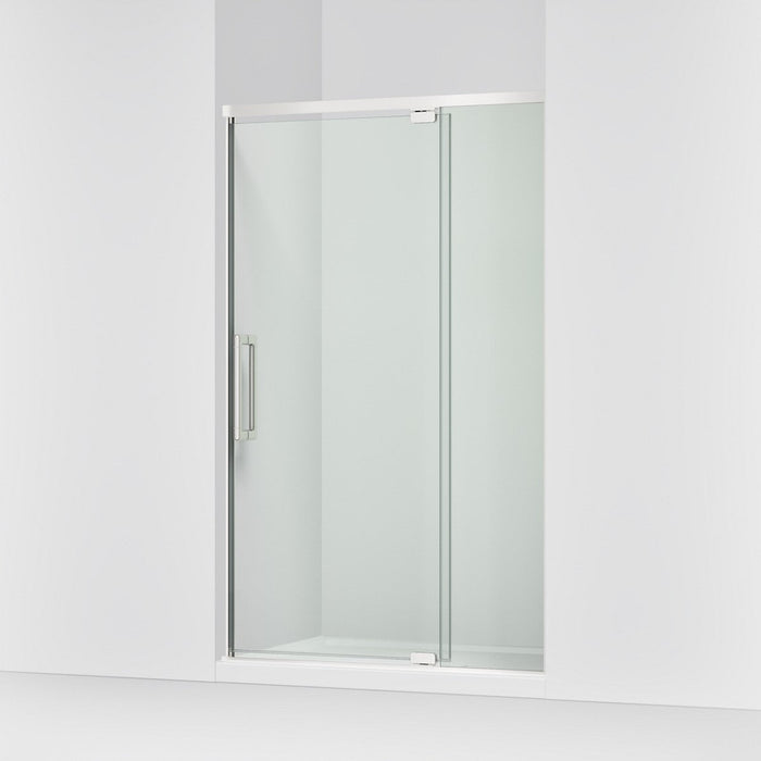 KOHLER K-CA37595-8L Statement 76" H pivot shower door with 5/16"-thick glass