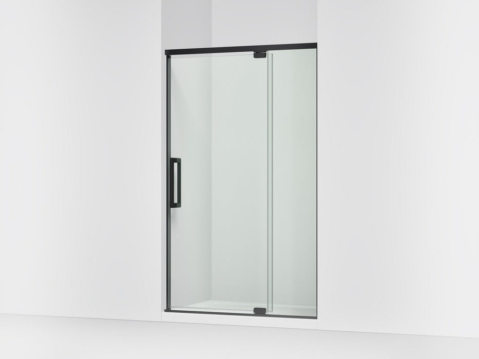 KOHLER K-CA37595-8L Statement 76" H pivot shower door with 5/16"-thick glass