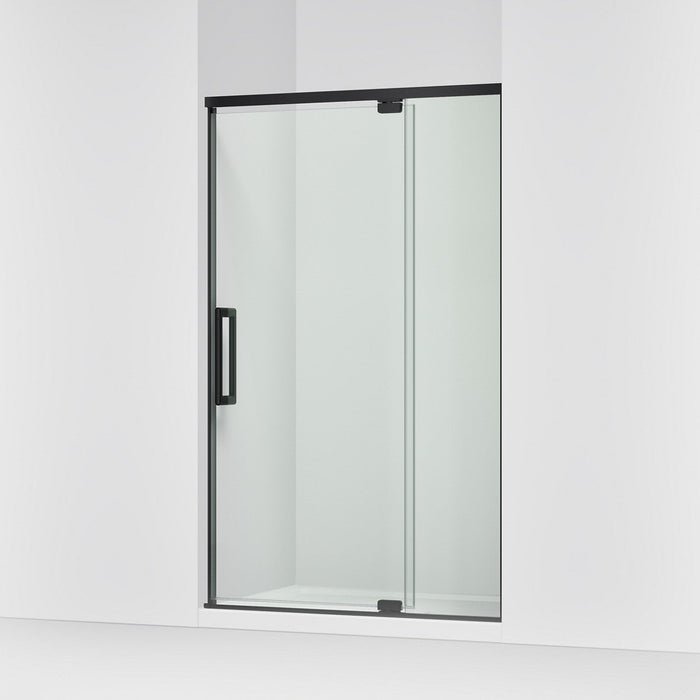 KOHLER K-CA37595-8L Statement 76" H pivot shower door with 5/16"-thick glass