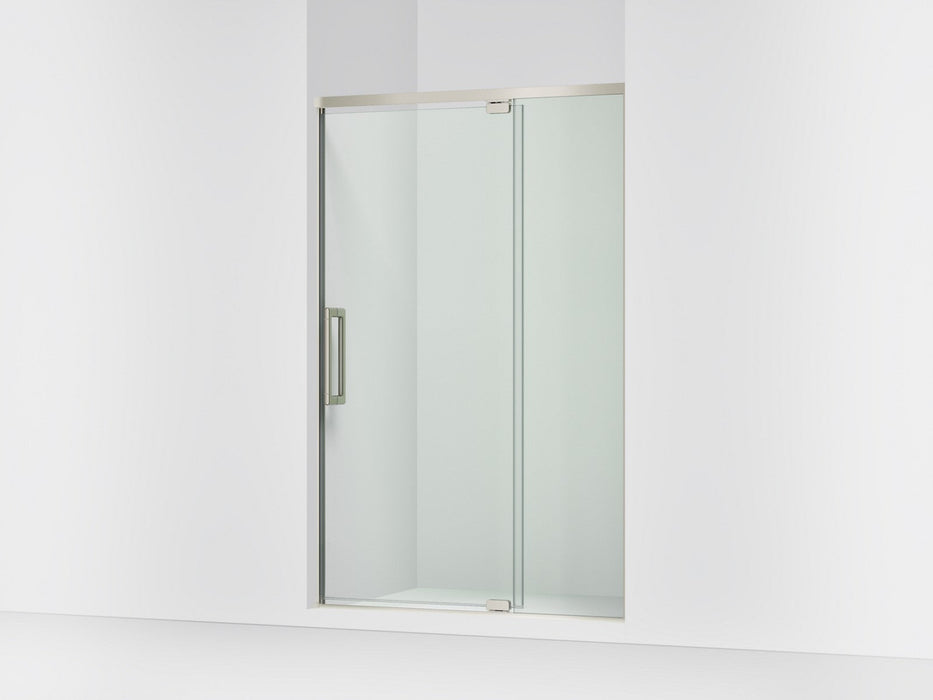 KOHLER K-CA37596-8L Statement 76" H pivot shower door with 5/16"-thick glass