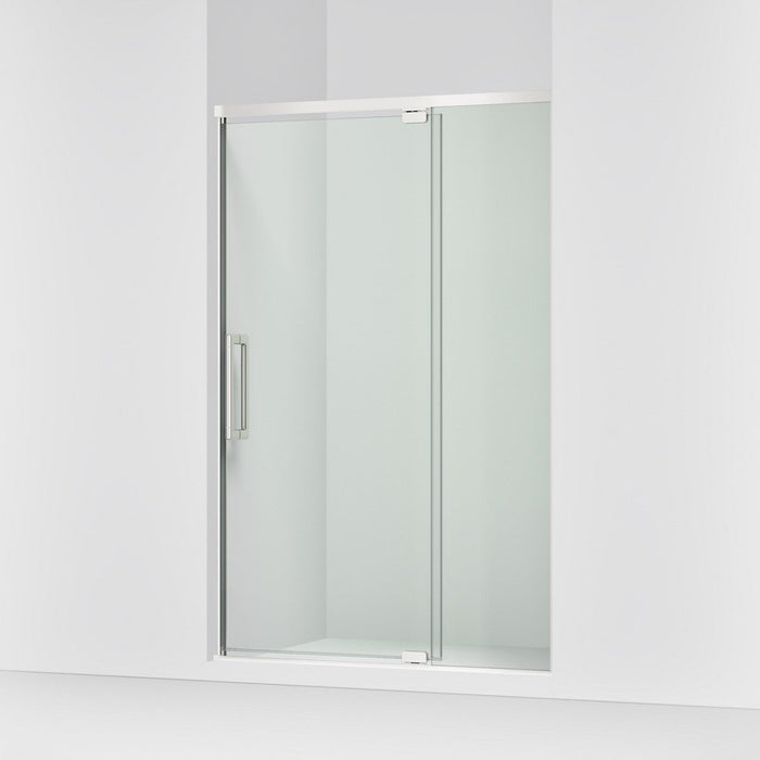 KOHLER K-CA37596-8L Statement 76" H pivot shower door with 5/16"-thick glass