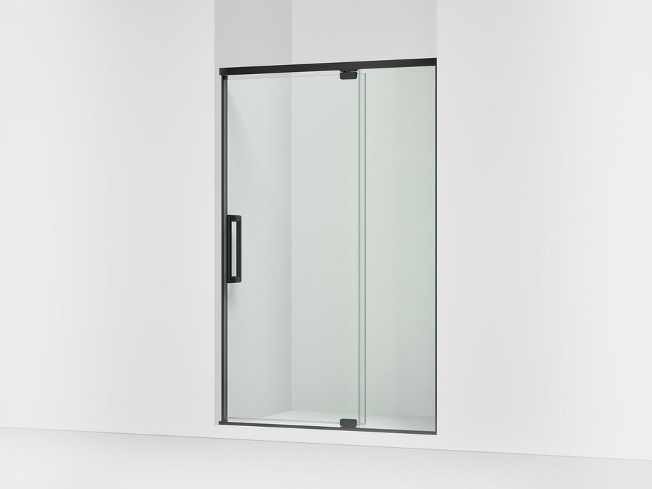 KOHLER K-CA37596-8L Statement 76" H pivot shower door with 5/16"-thick glass