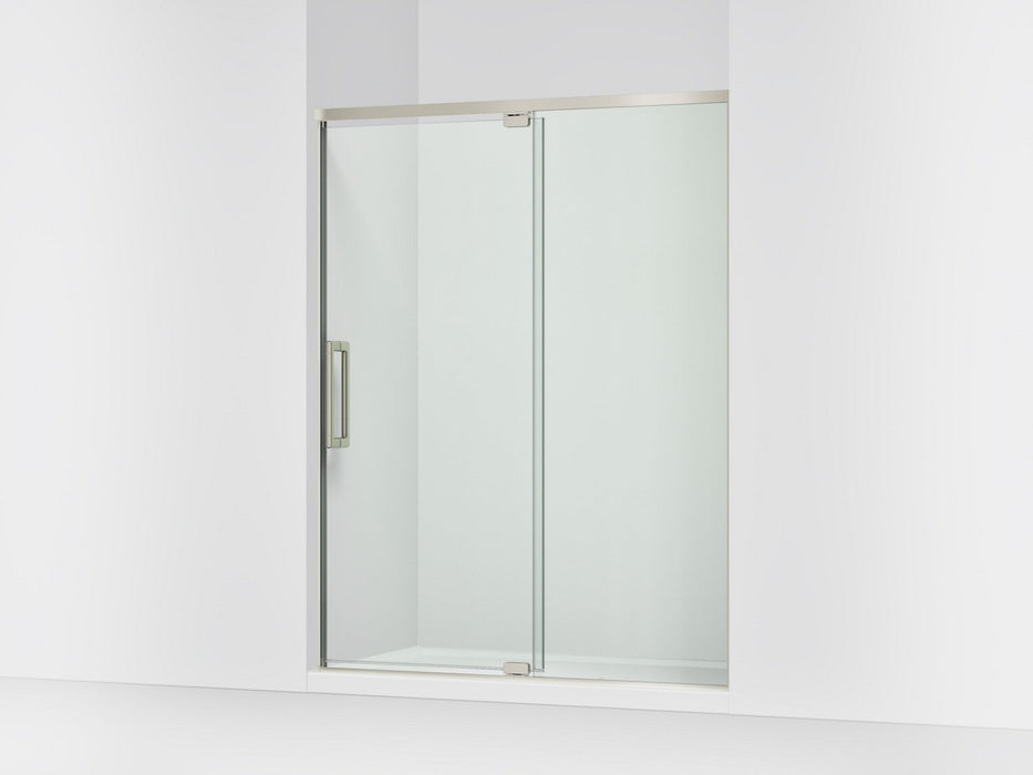 KOHLER K-CA37597-8L Statement 76" H pivot shower door with 5/16"-thick glass