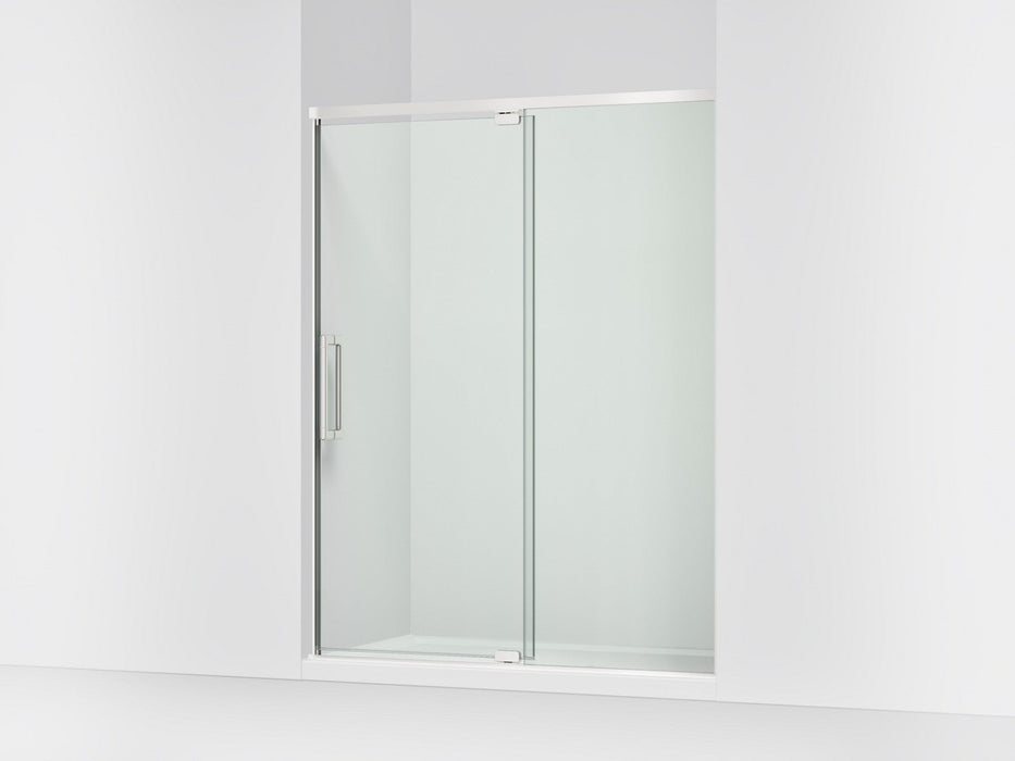 KOHLER K-CA37597-8L Statement 76" H pivot shower door with 5/16"-thick glass