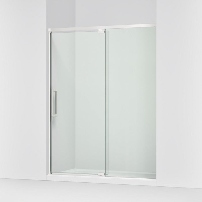 KOHLER K-CA37597-8L Statement 76" H pivot shower door with 5/16"-thick glass