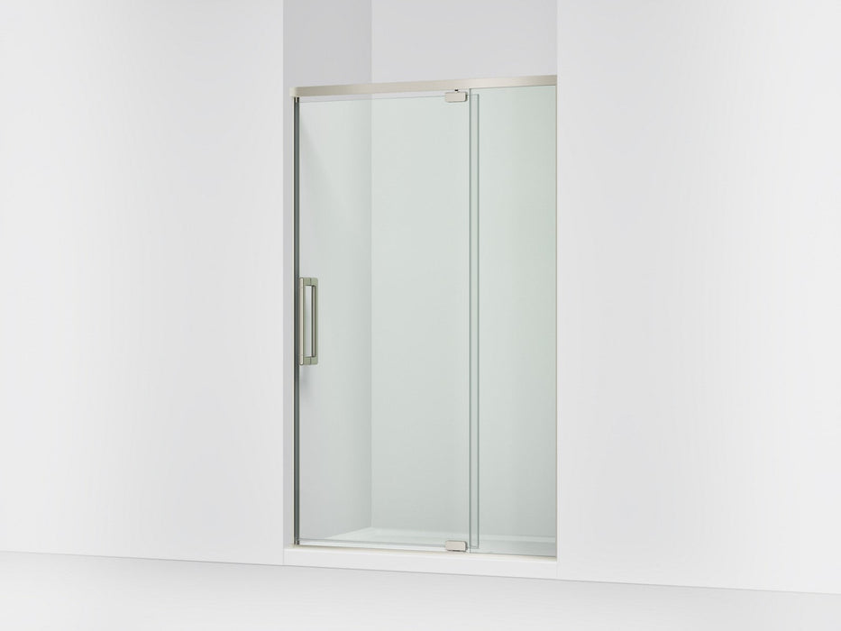 KOHLER K-CA37599-8L Statement 76" H pivot shower door with 5/16"-thick glass
