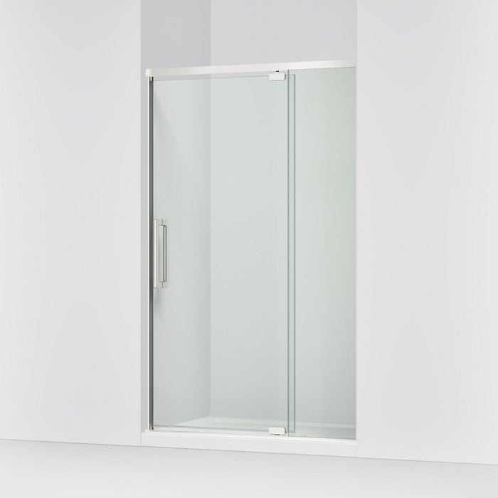 KOHLER K-CA37599-8L Statement 76" H pivot shower door with 5/16"-thick glass