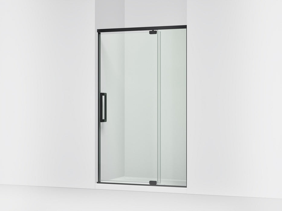 KOHLER K-CA37599-8L Statement 76" H pivot shower door with 5/16"-thick glass