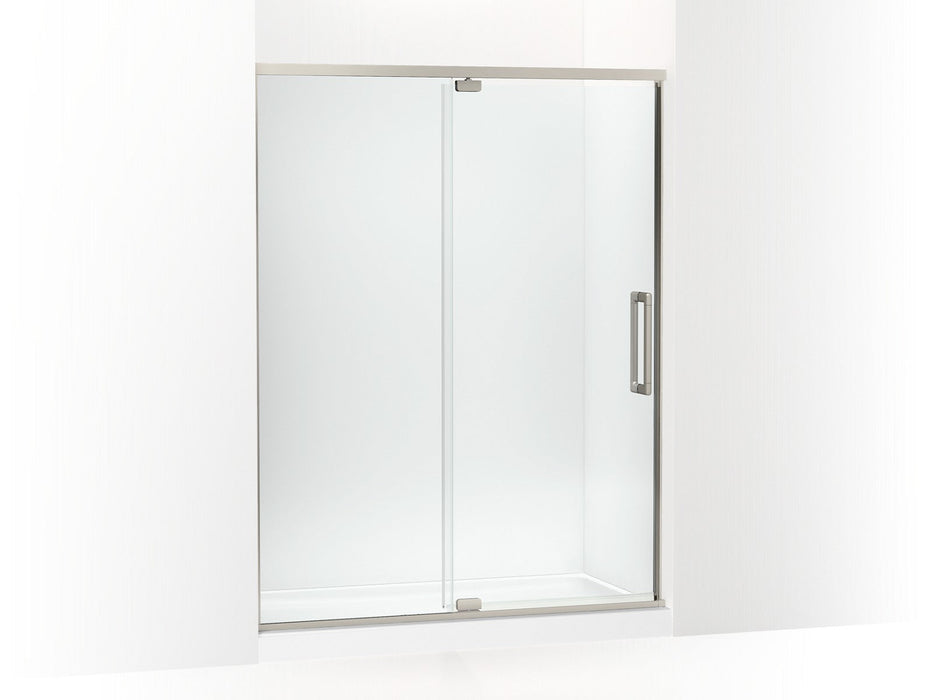 KOHLER K-CA37600-8L Statement 76" H pivot shower door with 5/16"-thick glass