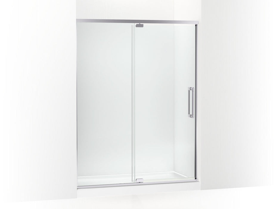KOHLER K-CA37600-8L Statement 76" H pivot shower door with 5/16"-thick glass