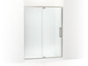 KOHLER K-CA37600-8L Statement 76" H pivot shower door with 5/16"-thick glass