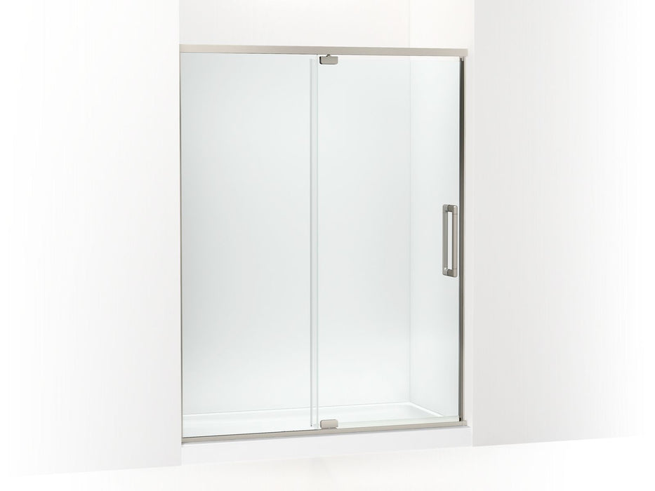 KOHLER K-CA37600-8L Statement 76" H pivot shower door with 5/16"-thick glass