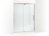 KOHLER K-CA37600-8L Statement 76" H pivot shower door with 5/16"-thick glass